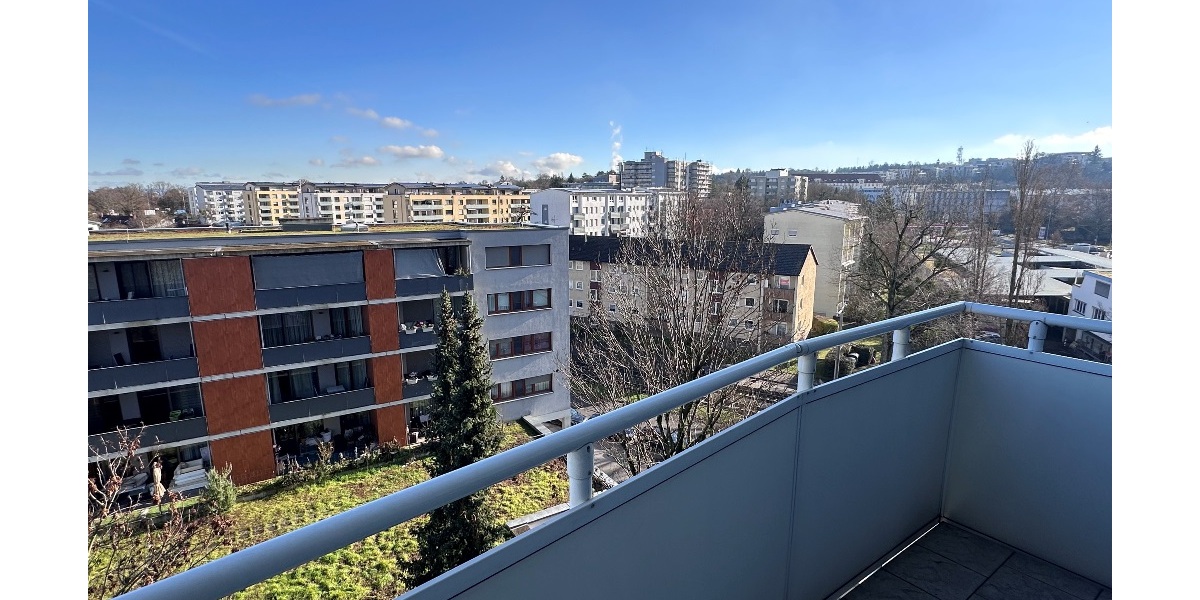 Balkon Wohnzimmer Ausblick