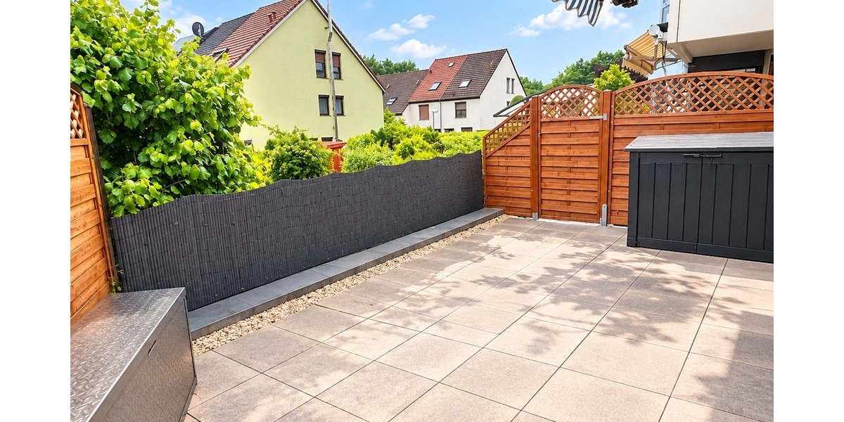 Wohnen mit Freiraum: 2-Zimmer-Wohnung mit großzügiger Südwest-Terrasse - Nähe Porsche - Erdgeschoßwohnung Stuttgart Neuwirtshaus | Angebot:27505703